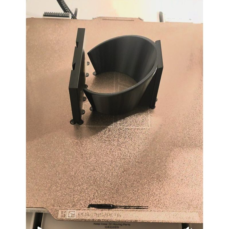 Support sèche-cheveux compact