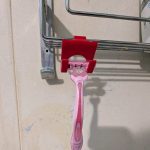 Crochet à rasoir pour la douche — lot de 2