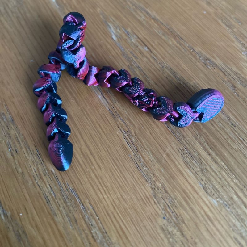Serpents articulés — lot de 3