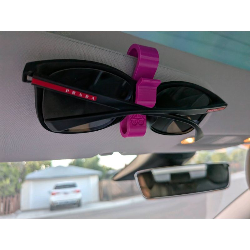 Clips à lunettes pour voiture — lot de 2
