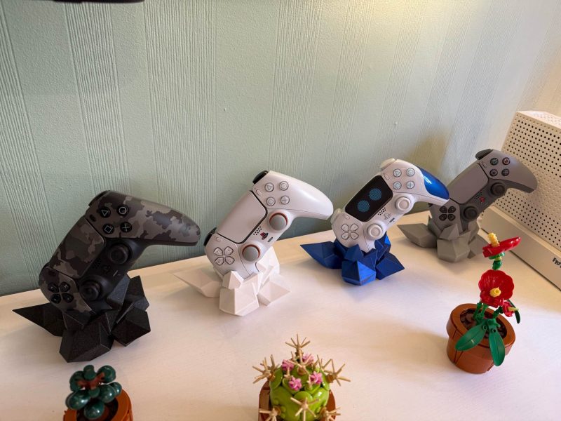 Support manette PS5 « cristal » — imprimé en 3D
