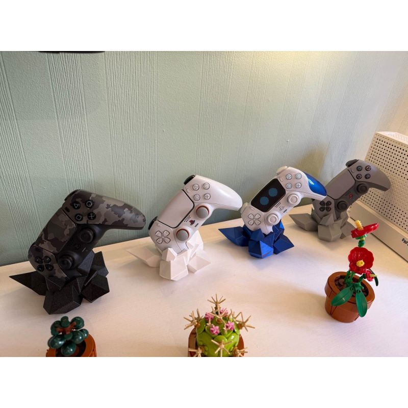 Support manette PS5 « cristal » — imprimé en 3D