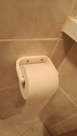 Dérouleur de papier toilette à recharge rapide — sans axe