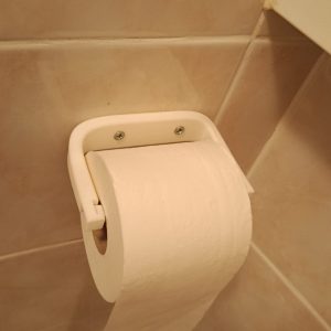 Dérouleur de papier toilette à recharge rapide — sans axe