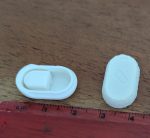 Piluliers de poche à couvercle coulissant — lot de 2