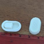 Piluliers de poche à couvercle coulissant — lot de 2