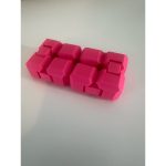 Cube infini — fidget à charnières