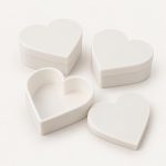 Boîtes cadeau en forme de cœur, lot de 3, imprimé en 3D par 3D'CLYPSE