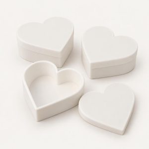 Boîtes cadeau en forme de cœur, lot de 3, imprimé en 3D par 3D'CLYPSE