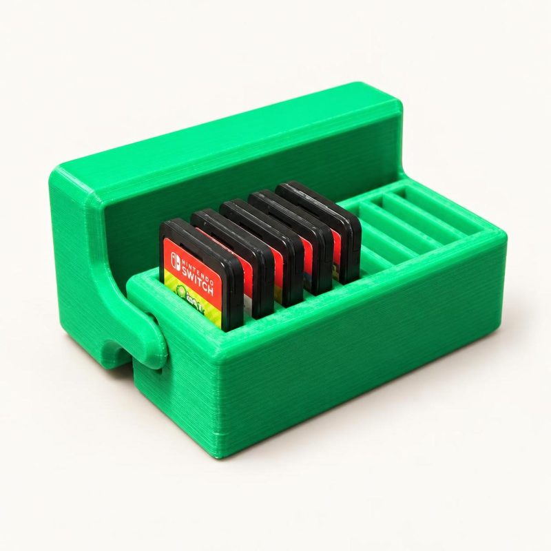 boitier-de-rangement-pour-jeux-nintendo-switch-3dclypse Boîtier de rangement pour jeux Nintendo Switch, imprimé en 3D par 3D'CLYPSE