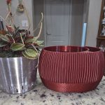 Pot à réserve d'eau avec témoin de niveau — lot de 2