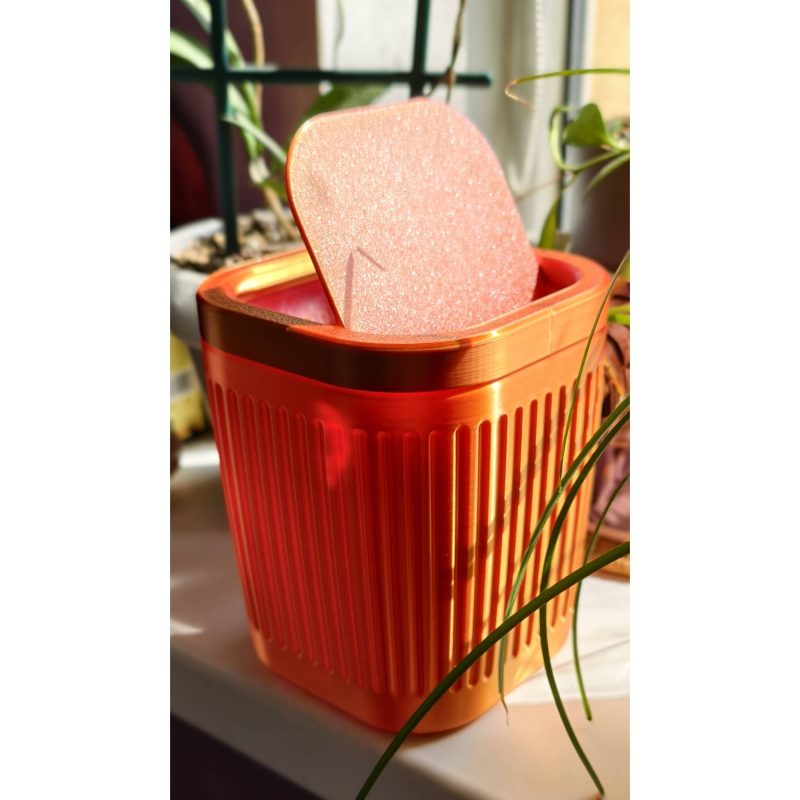 Mini poubelle de bureau et de voiture