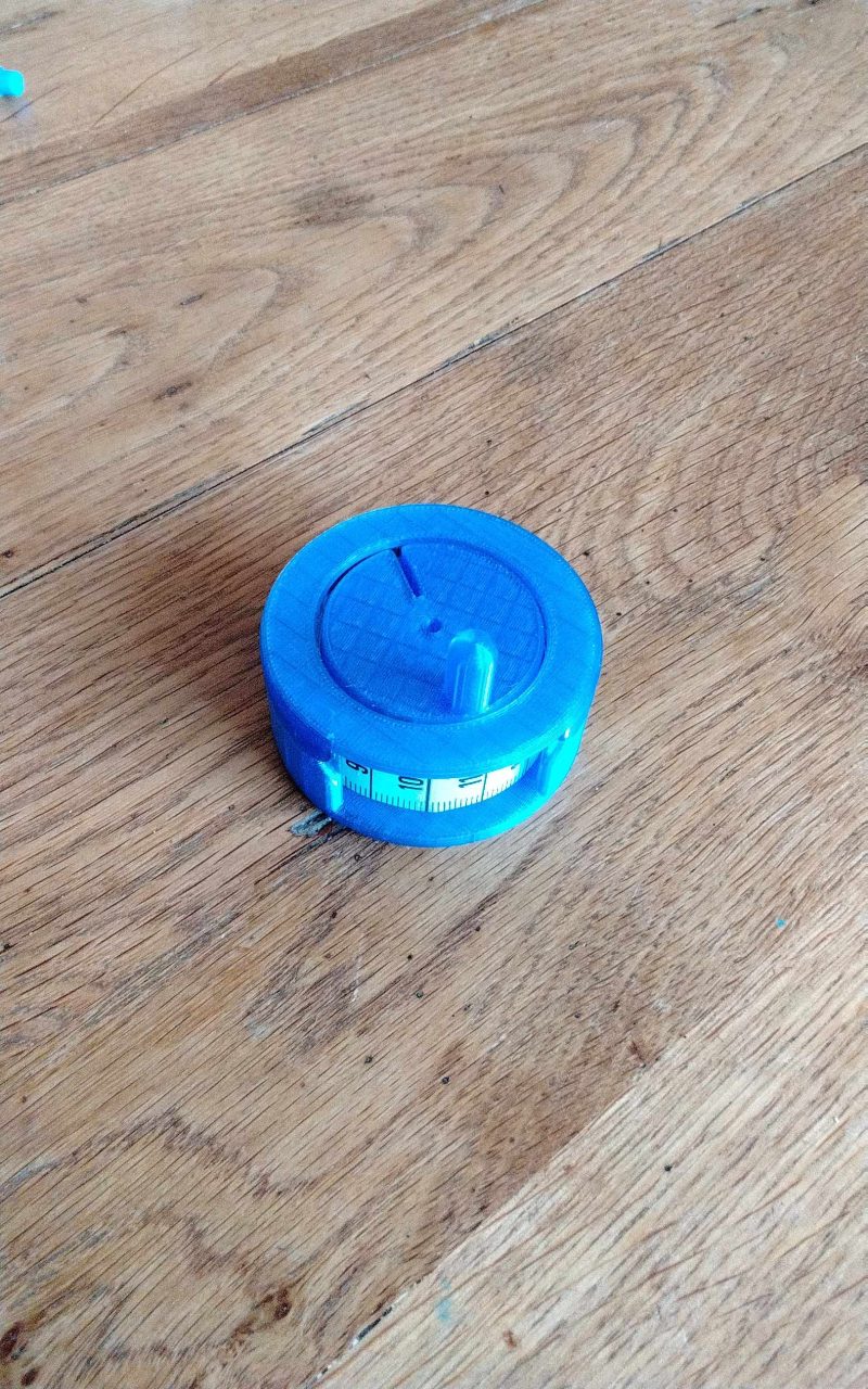 Enrouleur pour mètre ruban souple — lot de 2