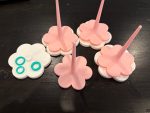 Dévidoir de pelote « fleur » — sur roulement