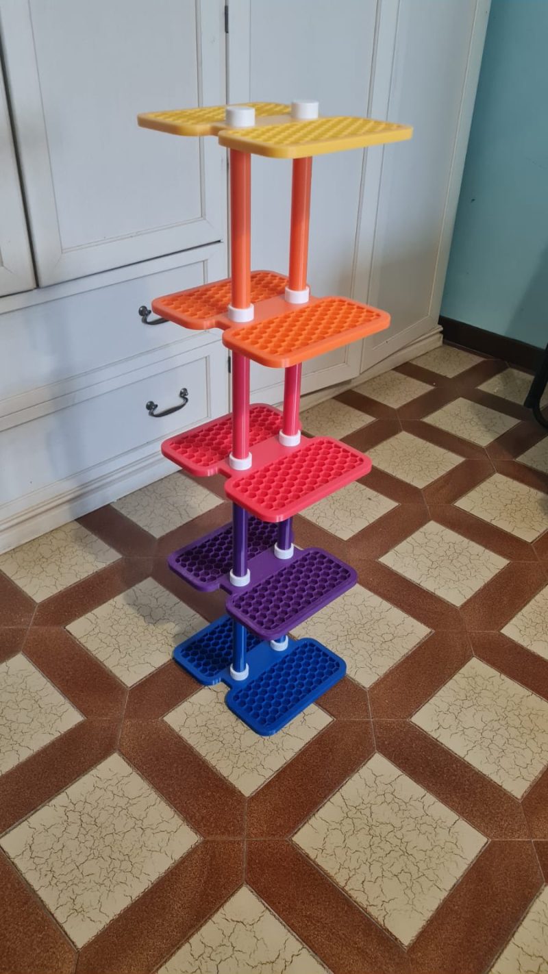 Range-chaussures empilable — lot de 2