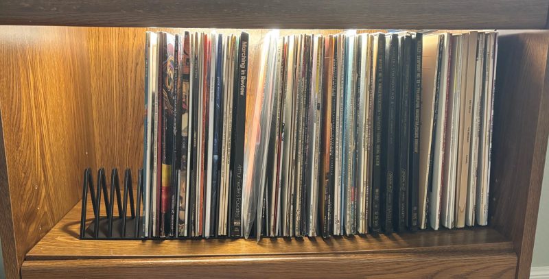 Présentoir à vinyles modulaire
