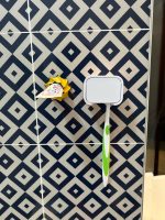 Porte-brosses à dents mural — imprimé en 3D