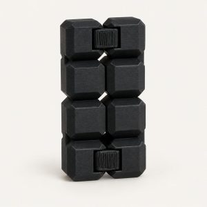 Cube infini, fidget à charnières, imprimé en 3D par 3D'CLYPSE