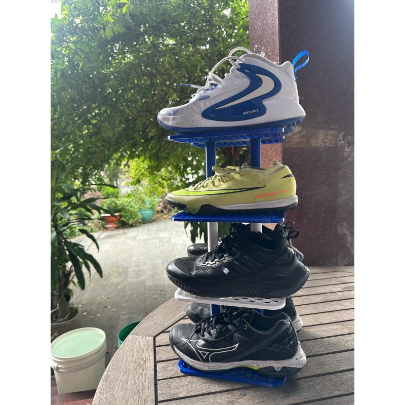 Range-chaussures empilable — lot de 2