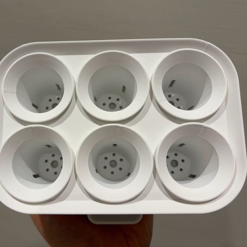Godets de semis à réserve d'eau avec mini serre — lot de 6