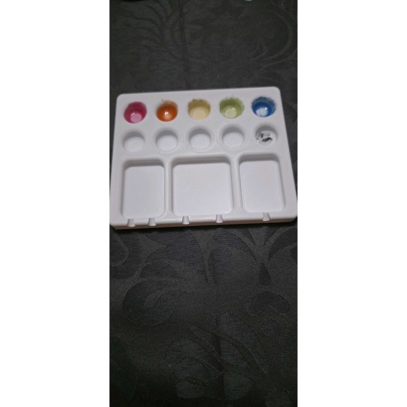 Palette de peinture à godets — lot de 2