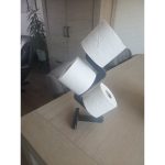 Colonne à papier toilette design — 3 rouleaux