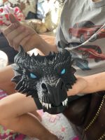 Vide-poche tête de dragon — entrée ou bureau