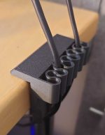 Serre-câble de bureau à visser — lot de 2