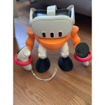 Support casque VR Meta Quest « Robot » – station casque et manettes imprimée en 3D