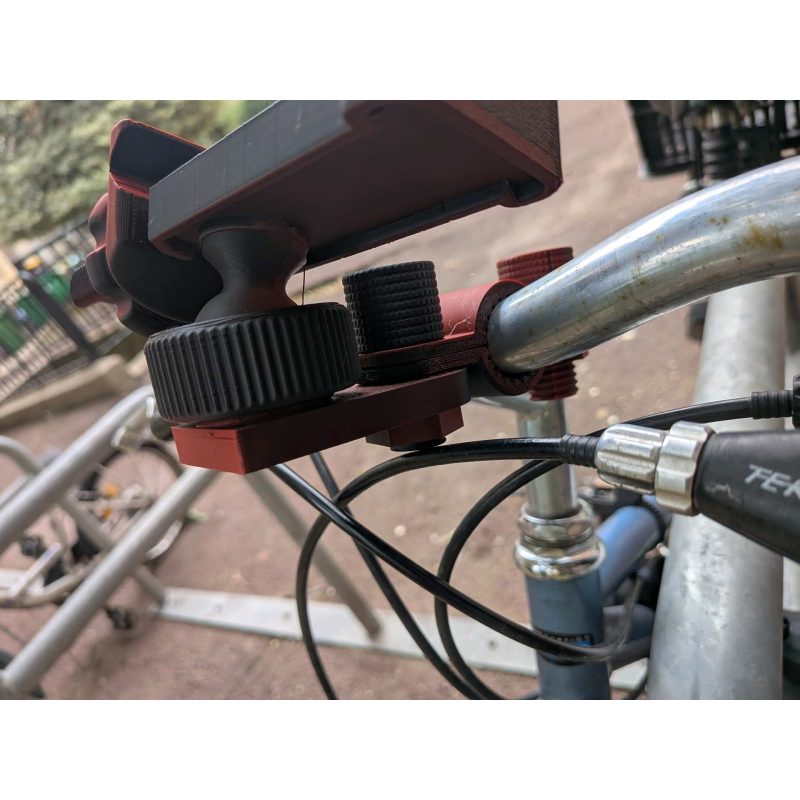 Support téléphone pour guidon de vélo