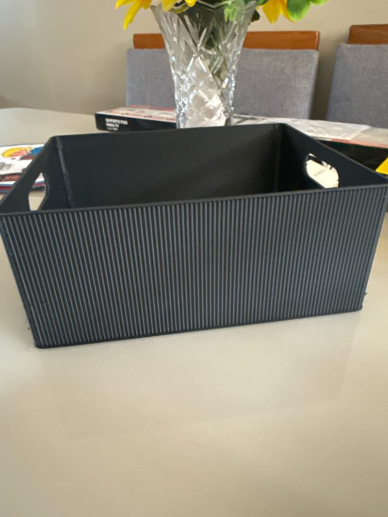 Boîte de rangement d'atelier — couvercle plein