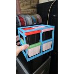 Mini bacs de rangement à poignées — lot de 4