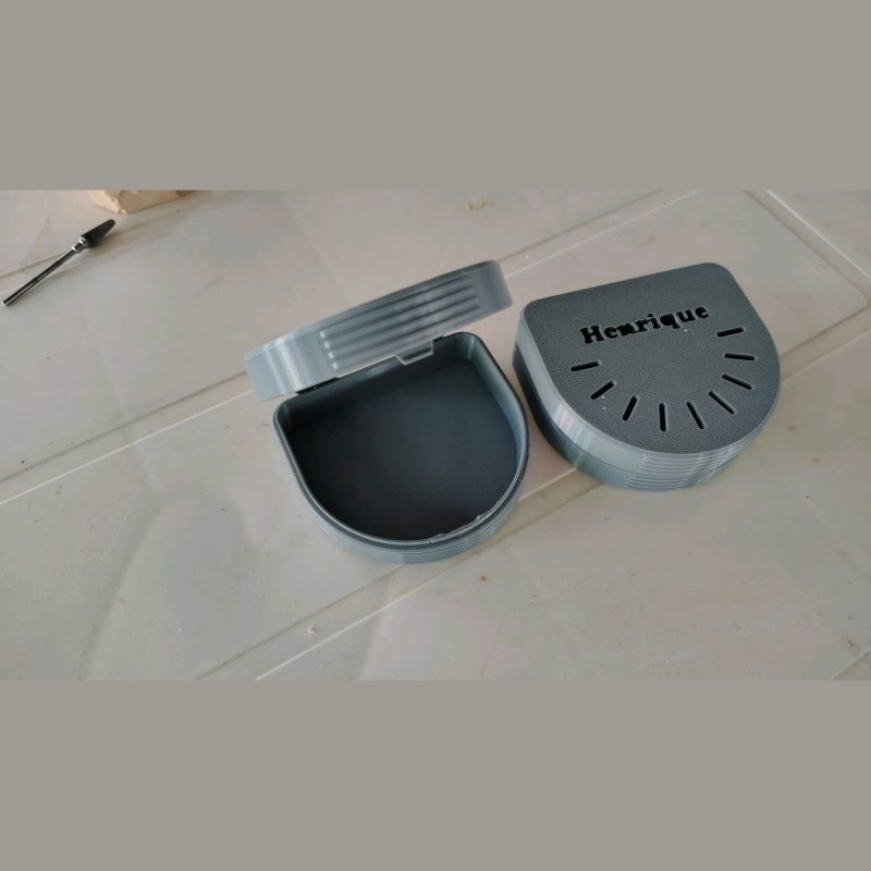 Boîte pour gouttière dentaire — lot de 2