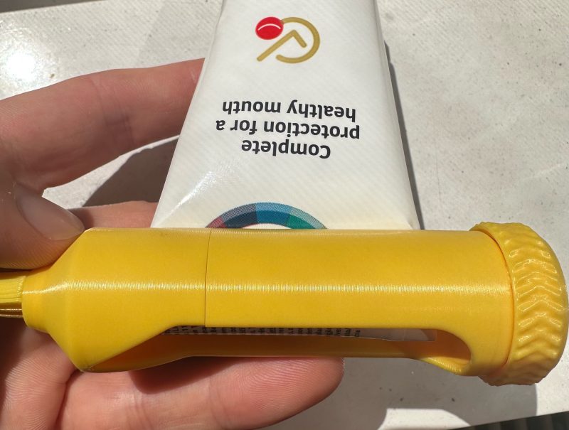 Presse-tube à cliquet pour dentifrice — lot de 2