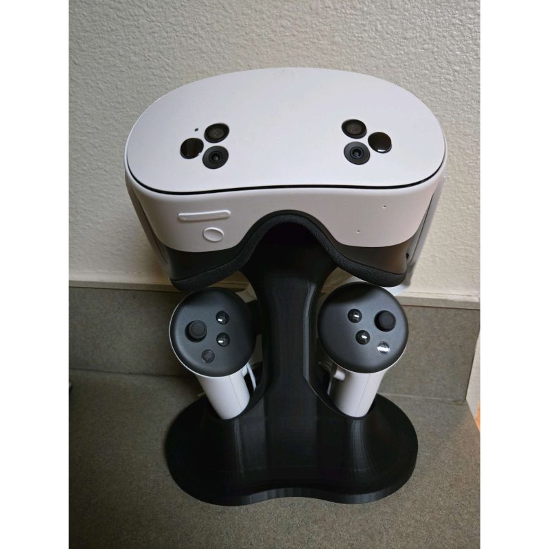 Support Meta Quest 3, 3S et Quest 2 – station de bureau imprimée en 3D