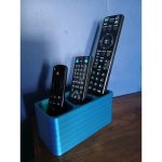 Porte-télécommandes moderne — imprimé en 3D
