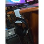 Support casque à pince pour bureau