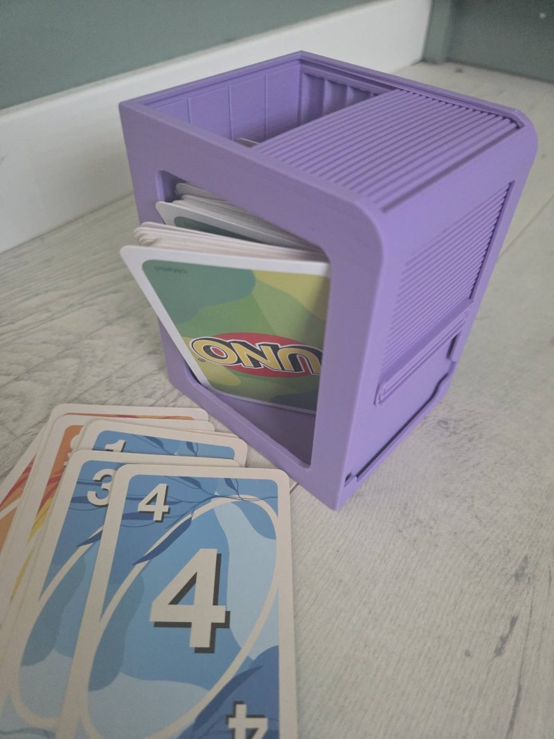 Boîte à cartes à tiroir coulissant — jusqu'à 100 cartes