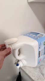 Égouttoir pour bouchon doseur de lessive
