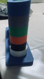 Jouet à formes tournantes — motricité fine