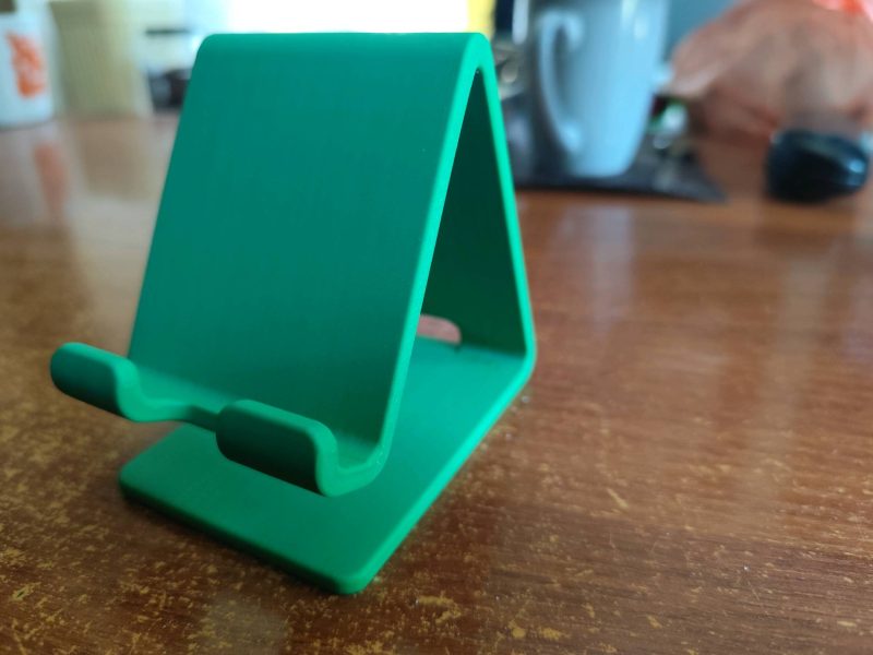 Support téléphone de bureau — imprimé en 3D