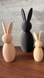 Lapins minimalistes — lot de 4