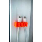 Attaches-câbles adhésives — lot de 6