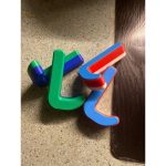 Patères pour outils de jardin — lot de 4