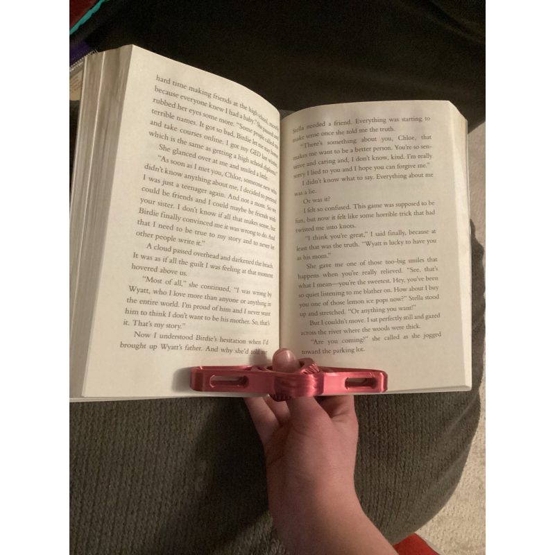 Tient-page ergonomique — lot de 2