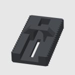 Handi Racker Full Size – aide au réarmement de glissière (PETG noir), imprimé en 3D par 3D'CLYPSE