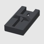 Handi Racker Full Size – aide au réarmement de glissière (PETG noir), imprimé en 3D par 3D'CLYPSE