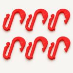 Mousquetons imprimés, lot de 6, imprimé en 3D par 3D'CLYPSE