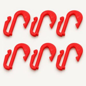 Mousquetons imprimés, lot de 6, imprimé en 3D par 3D'CLYPSE