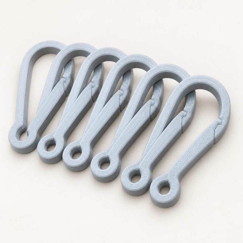 Mousquetons utilitaires, lot de 6, imprimé en 3D par 3D'CLYPSE